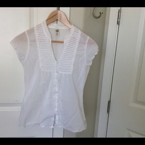 Prana white shirt